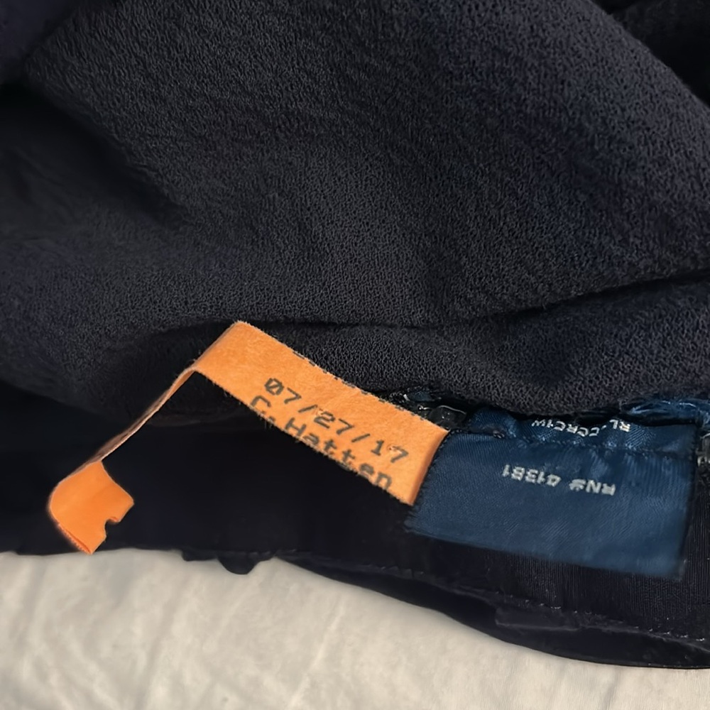 Ralph Lauren Midnight Blue Blouse Size Small - Picture 4 of 14